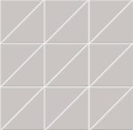 CORAL Argento Triangle Mosaic