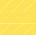 CORAL Cedro Triangle Mosaic