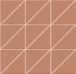 CORAL Cipria Triangle Mosaic