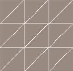 CORAL Grigio Triangle Mosaic