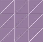 CORAL Lavanda Triangle Mosaic