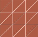 CORAL Mattone Triangle Mosaic