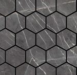DIVINO Charcoal Hexagon Mosaic