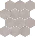 SEDONA Grey Hexagon Mosaic