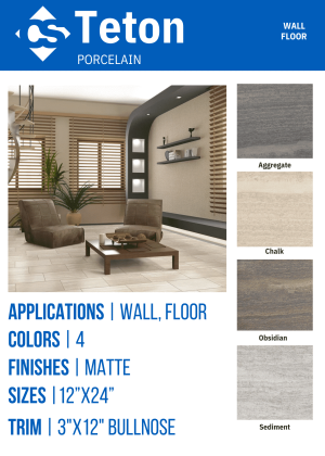 Teton 20,000 SQFT minimum for adjusted pricing