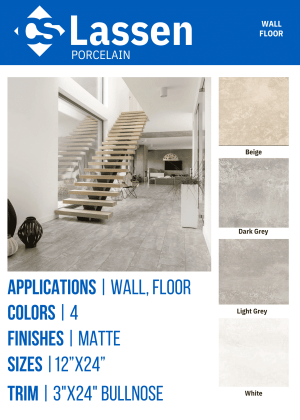 Lassen 20,000 SQFT minimum for adjusted pricing