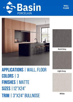 Basin  20,000 SQFT minimum for adjusted pricing