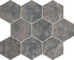 SAGA Gray Hex Mosaic